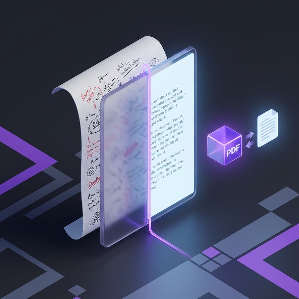 So Entfernen Sie Handschrift von Bildern und Erstellen PDF-Vergleich Vorher/Nachher (2026)
