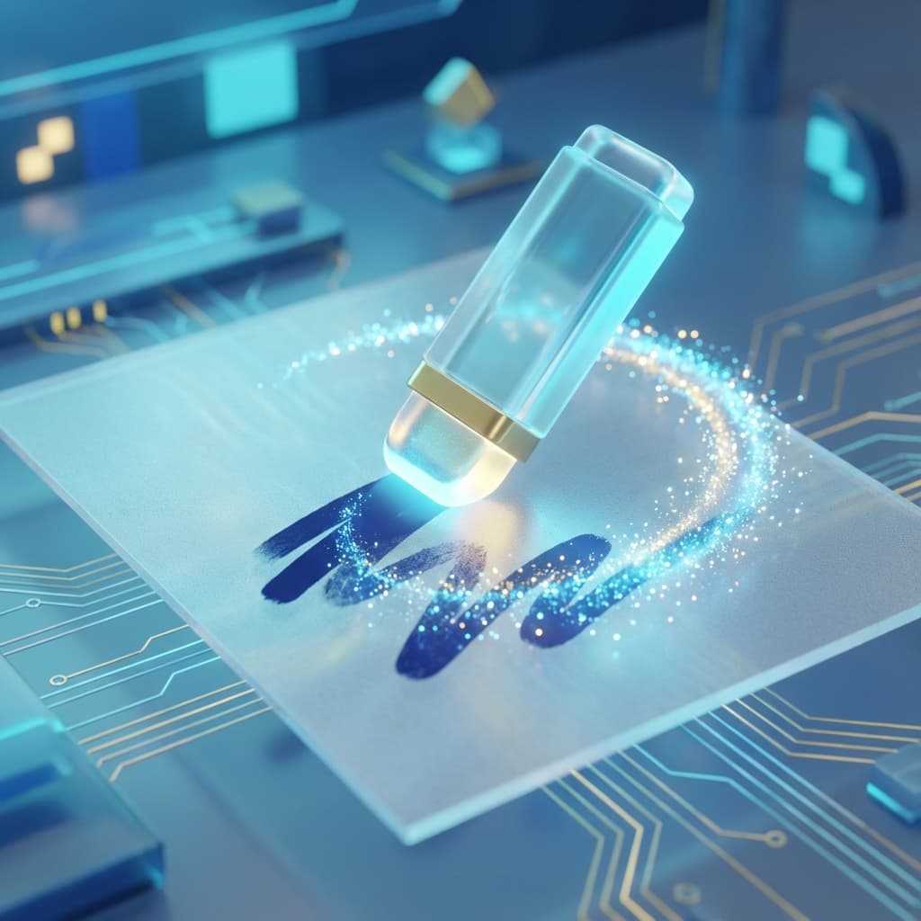 Kugelschreibertinte Online vom Papier Entfernen